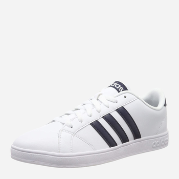 Sneakersy męskie skórzane do kostki adidas Baseline AW4618 46.5 (UK 11.5) Białe (4056565993390)