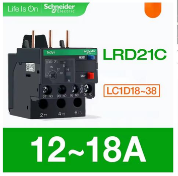 Теплове реле перегрузки Schneider LRD21C 12-18A 690 В 50Гц