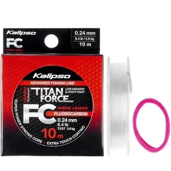 Флюорокарбон Kalipso Titan Force FC Leader 10м 0.24мм 3.8кг
