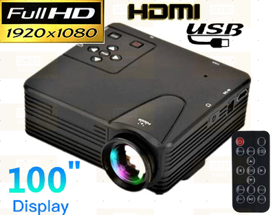 Проектор домашний мини портативный мультимедийный Full HD Led Projector W662 H80