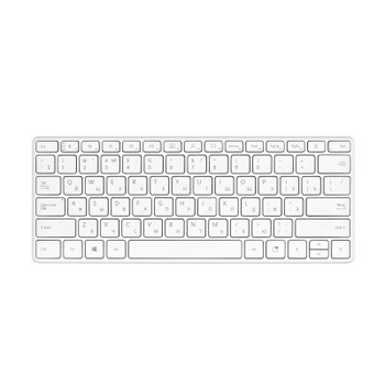 Клавиатура Microsoft Designer Compact Bluetooth Glacier White (21Y-00041)