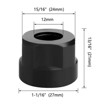Гайка для ручного фрезера або гравера М20x1.0mm