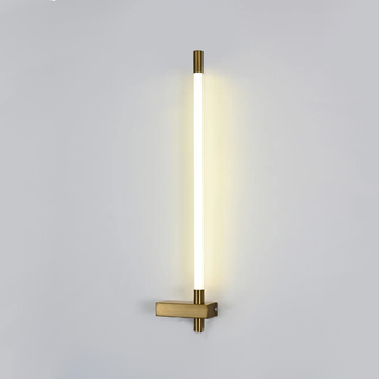 Бра светодиодная, настенный LED светильник длинный Sneha (996991 14W GOLD)