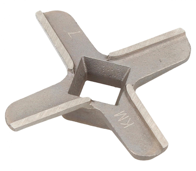 Нож для насадки мясорубки кухонного комбайна D=51mm s=10mm отверстие=9x9mm BOSCH (00016229)