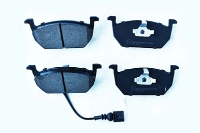 Комплект тормозных колодок SKODA OCTAVIA, SEAT LEON, VW GOLF, ASAM (55749)