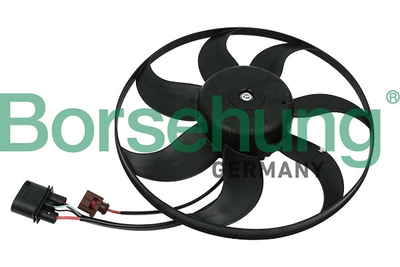 Вентилятор охлаждения радиатора SKODA SUPERB, SEAT IBIZA, AUDI A1, BORSEHUNG (B11499)