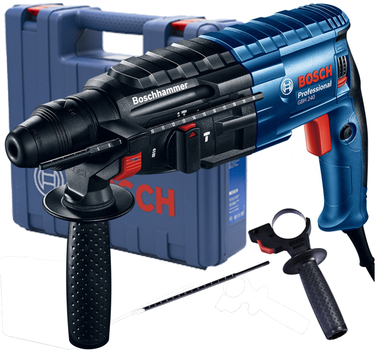 Перфоратор мережевий BOSCH Professional GBH 240, 790 Вт, 2,7 дж, 4200 уд.хв, валіза (0.611.272.100)