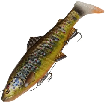 Силікон Savage Gear 4D Line Thru Rattle Trout S 275mm 258.0g Brown Trout UV (поштучно)