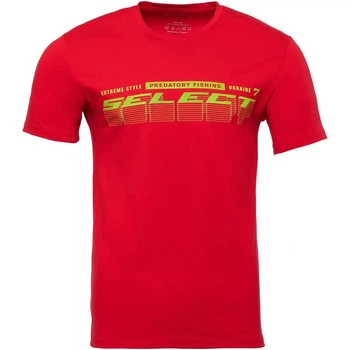 Футболка Select T-Shirt Graded Logo XXXL Red