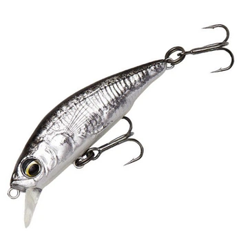Воблер Savage Gear 3D Sticklebait Twitch 45mm 4g Sinking Black Silver