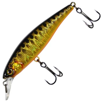 Воблер Jackall Squad Minnow 65SP 65mm 5.8g HL Gold and Silver Black