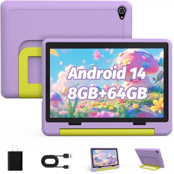 Планшет 10.1" Yicty KT1016 3+5/64GB 8 ядер Android 14 5000 Purple Б/В