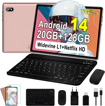 Планшет 10" UJJ U6 6+14/128GB 8 ядер Android 14 8000mAh Rose