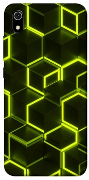 TPU чохол Demsky Neon hexagon для Xiaomi Redmi 7A