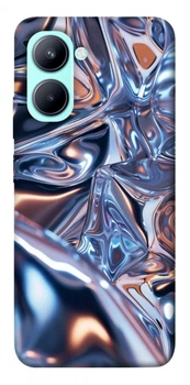 TPU чохол Demsky Silver pattern для Realme C33