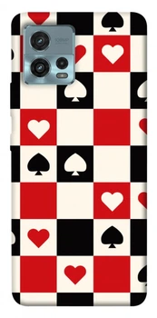 TPU чохол Demsky Card Grid для Motorola Moto G72