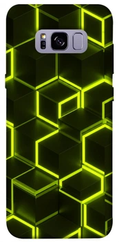 TPU чохол Demsky Neon hexagon для Samsung G955 Galaxy S8 Plus