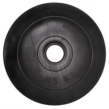 Диск гантельный "Rock Pro" NE-PL-D-15 15 кг композитный в пластиковой оболочке
