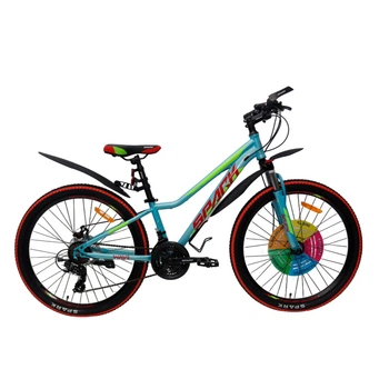 Велосипед SPARK 26" WAVE ST рама 12" ам lock-out диск pearl/light blue