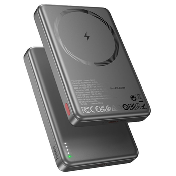 Універсальна Мобільна Батарея Power Bank Hoco Q26A Joy PD20W 10000mAh Колір Металевий сірий