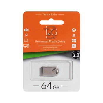 Флешка usb накопитель 3.0 tg metal 106 tg64gb цвет стальной
