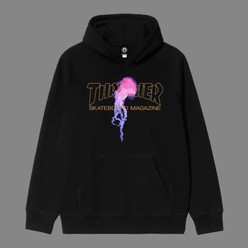 Худі Thrasher 0003 чорного кольору, розмір M