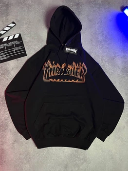 Худі Thrasher 0005 чорного кольору, розмір L