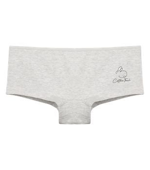 Подростковые трусы шортики для девочки с принтом Cotton Tail - Donella - 5724Y6 - 152-158 см - Светло-серый