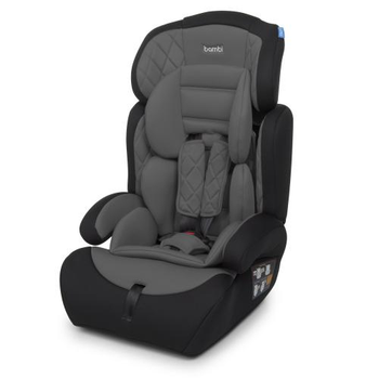Детское автокресло BAMBI M 3546 Gray 2 в 1 2-12 лет 9-36 кг категория 1-2-3