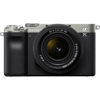 Беззеркальный фотоаппарат Sony Alpha a7C kit (28-60mm) Silver (ILCE7CLS)
