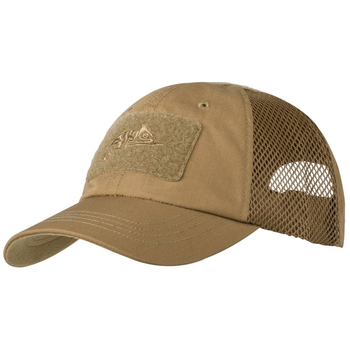 Бейсболка тактична Helikon-Tex BBC Vent Cap Rip-Stop Coyote