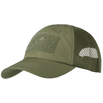 Бейсболка тактична Helikon-Tex BBC Vent Cap Rip-Stop Olive
