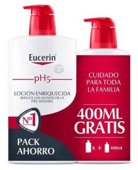 Набір Гель для душу Eucerin Ph5 1 л + 400 мл (4005800326646)