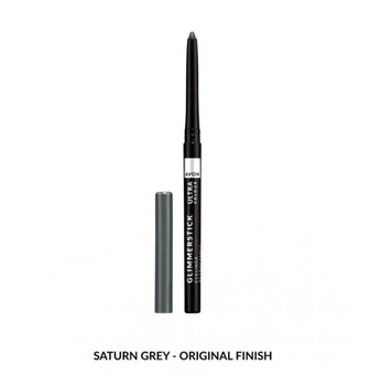 Карандаш для глаз Avon Ultra Color Glimmerstick Eyeliner Retractable Saturn Grey Серый Сатурн 0.28 г