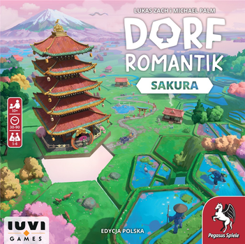 Gra planszowa IUVI Games Dorfromantik: Sakura (5906700248047)