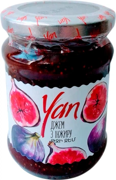 Джем з інжиру Yan 300 г (4850001111566)