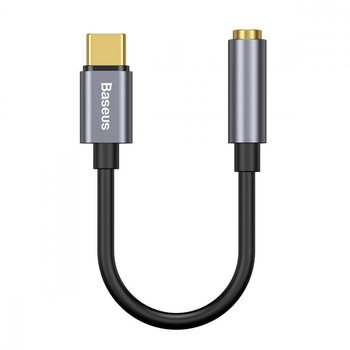 Переходник AUX Baseus L54 Type-C to 3.5mm серый
