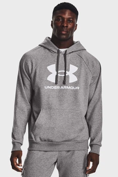 Кофта мужская Under Armour Rival Fleece Logo Hd SM Сірий 1379758-025