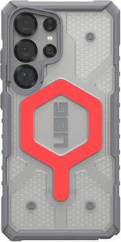 Панель UAG Pathfinder Clear with Magnet Bundle Active для Samsung Galaxy S25 Ultra Grey/Red (AW82-0DE)