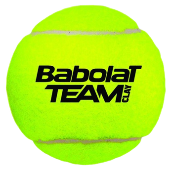 М'ячі для тенісу Babolat Team clay 4b ґрунтових кортах Yellow