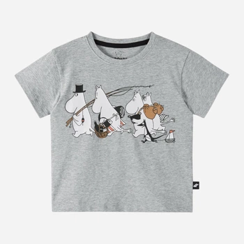 Детская футболка для мальчика Reima Moomin Gosa 5200430A-9150 92 см Серая (6438557176581)