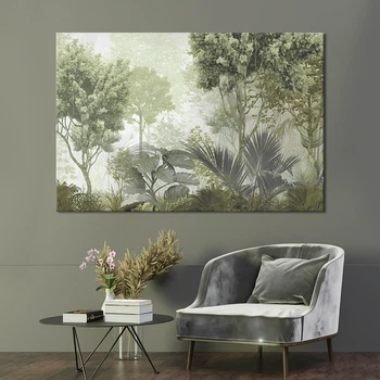 Картина на холсте No Brand Дикий лес 80x54 см (V498-1_L)