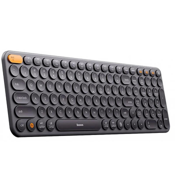 Бездротова клавіатура Baseus OS K01B Wireless Tri-Mode Keyboard (English Ver.) (B00955504) Frosted Gray