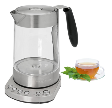 Электрочайник Заварник Profi CookСтеклянный 3000 Вт