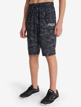 Підліткові шорти для хлопчика Fila 134594FLA-B7 140-146 см Чорні (2999003129185_0990057132840)