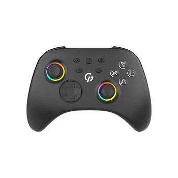 Геймпад GamePro GPX13B беспроводной Bluetooth / USB 2.4GHz / Type-C, 14 кнопок, 2 аналоговых стика, D-Pad Чёрный (GPX13B)