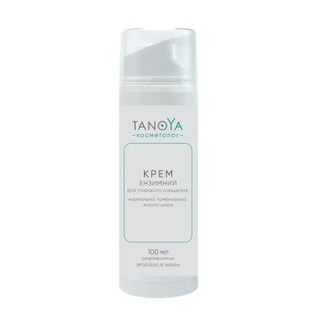 Крем Tanoya энзимный для глубокой очистки нормальной, комбинированной, жирной кожи 100 мл