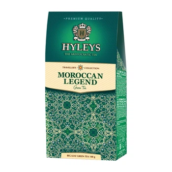 Чай зеленый Hyleys Марроканская легенда с мятой крупнолистовой 100 г (4791045024736)