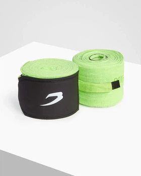 Бінти для боксу 4.5m BOXRAW Зелені