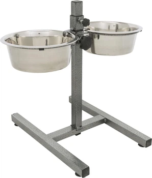 Миски для собак на штативе 2*1,8 л Trixie (высота 40 см)